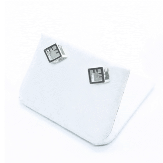 KiRiVOO hõbe kõrvarõngad, 3D CUBE