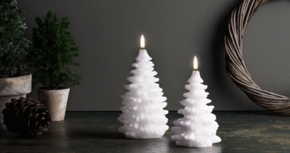 Uyuni Lighting – LED jõulukuusk 9x12cm, Nordic white
