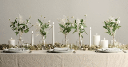 Uyuni Lighting - LED küünal, Melted Smooth Pillar H15 cm, Nordic White - Image 5