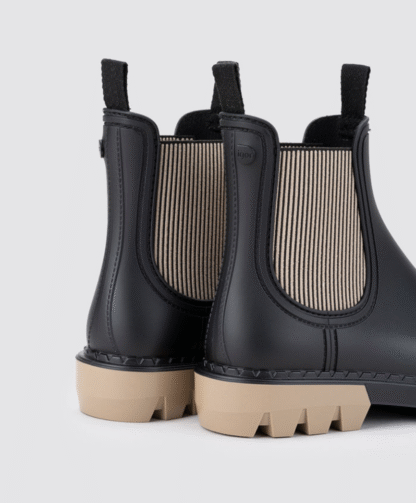 IGOR kummiksaapad, ROCK black/beige - Image 3