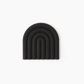 OYOY LIVING Rainbow Trivet, kuumaalus, must