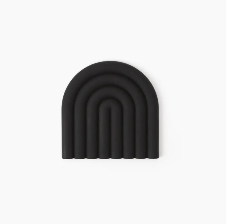 OYOY LIVING Rainbow Trivet, kuumaalus, must