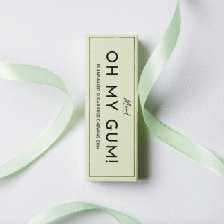 Oh My Gum Piparmündi maitseline närimiskumm - plastivaba | suhkruvaba | taimne