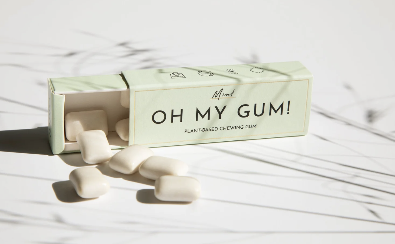 Oh My Gum Piparmündi maitseline närimiskumm - plastivaba | suhkruvaba | taimne - Image 2