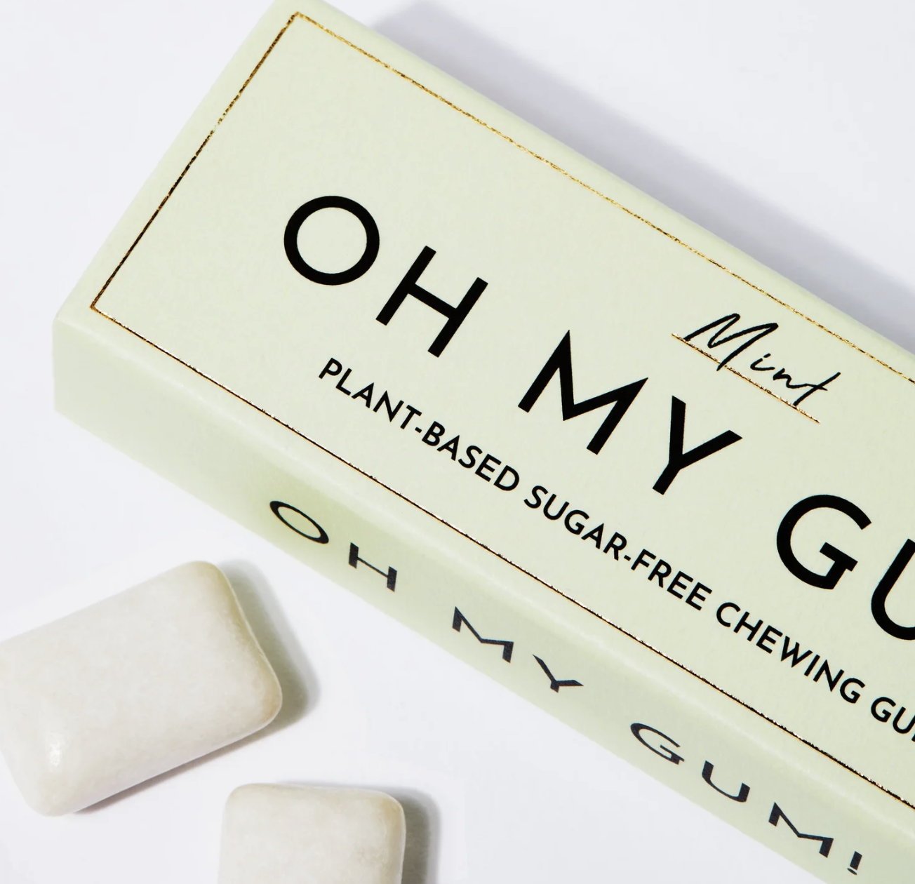 Oh My Gum Piparmündi maitseline närimiskumm - plastivaba | suhkruvaba | taimne - Image 3