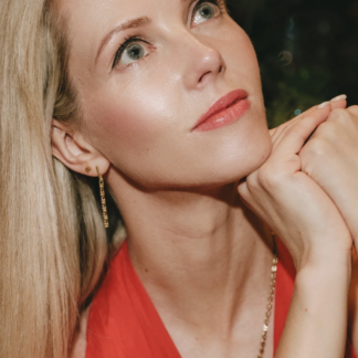 KiRiVOO kullatud kõrvarõngad, TINY