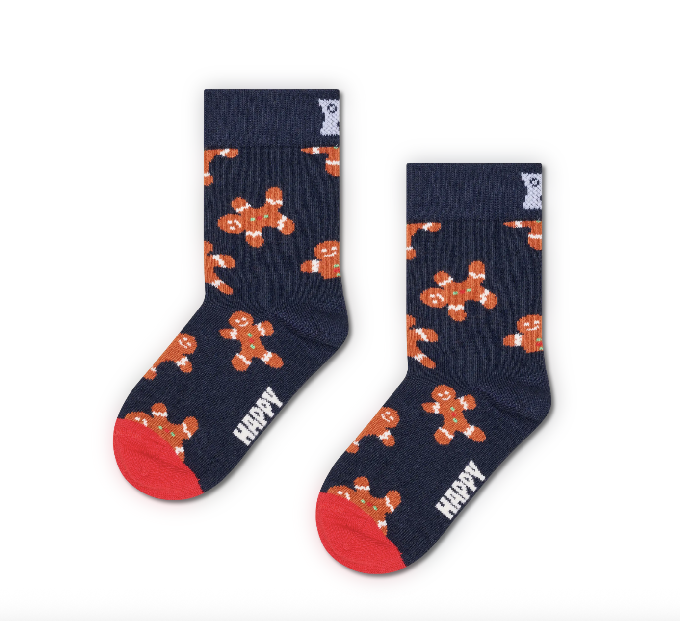 HAPPY SOCKS – Laste sokid, Gingerbread Man 2-9 aastastele