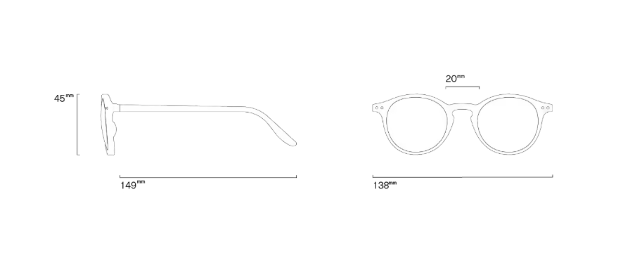 IZIPIZI sinise valguse prillid, #D Tortoise - Image 7
