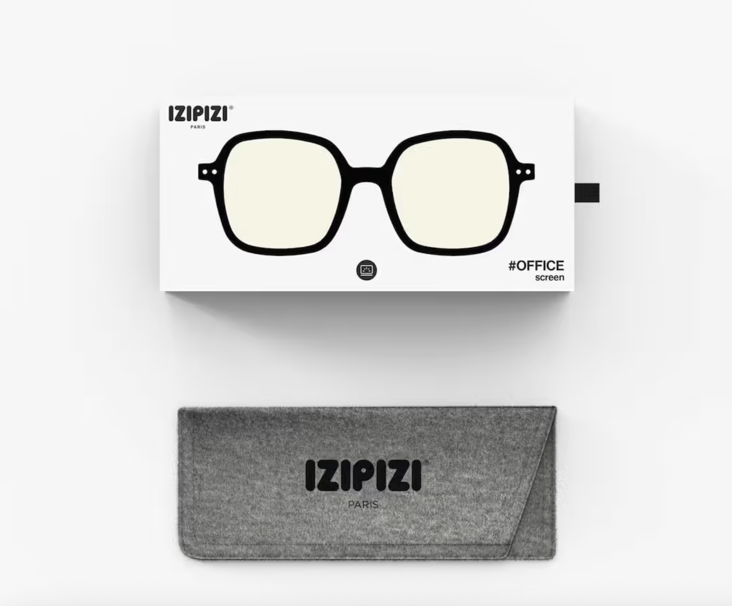 IZIPIZI sinise valguse prillid, Office Black - Image 5