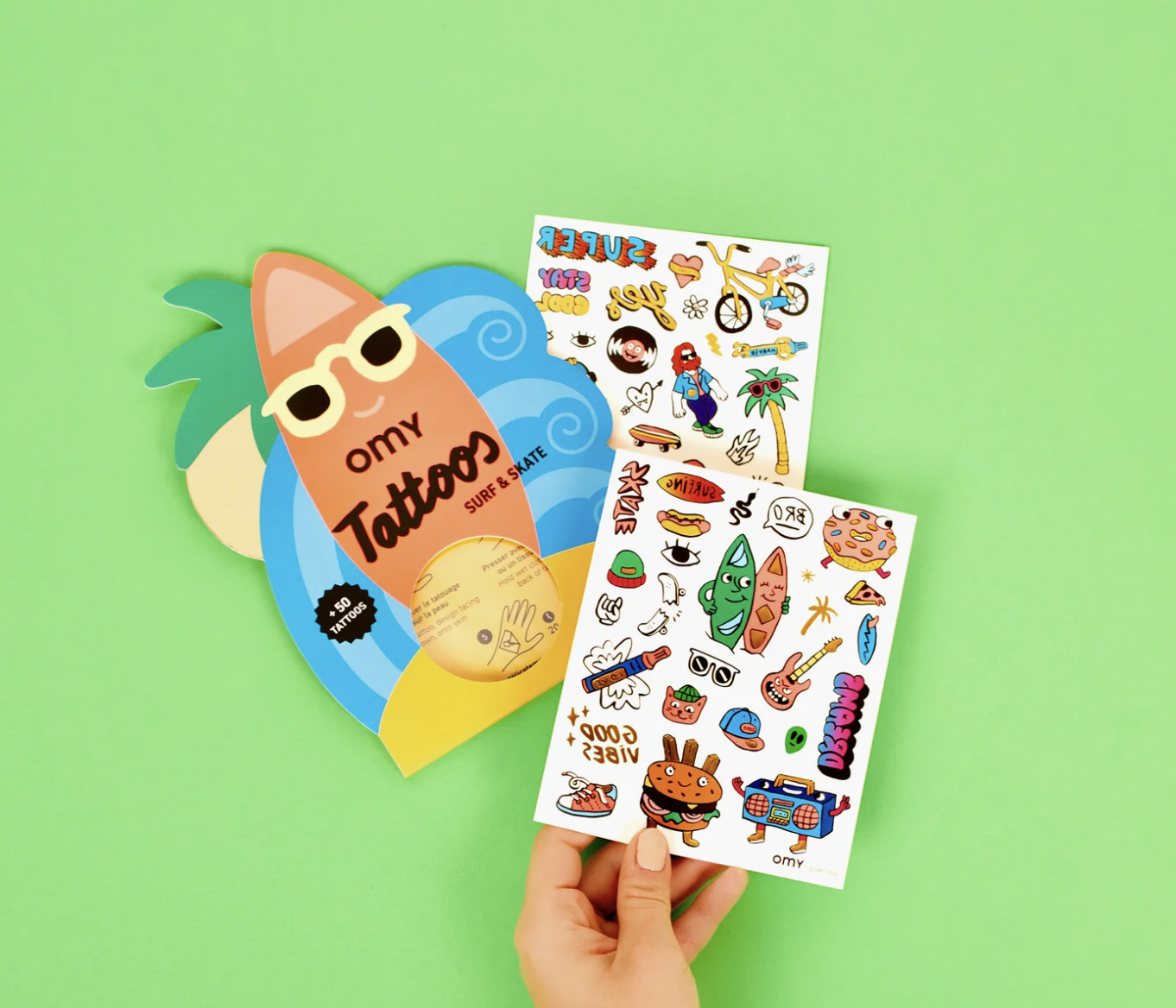 OMY Tattood, Surf & Skate