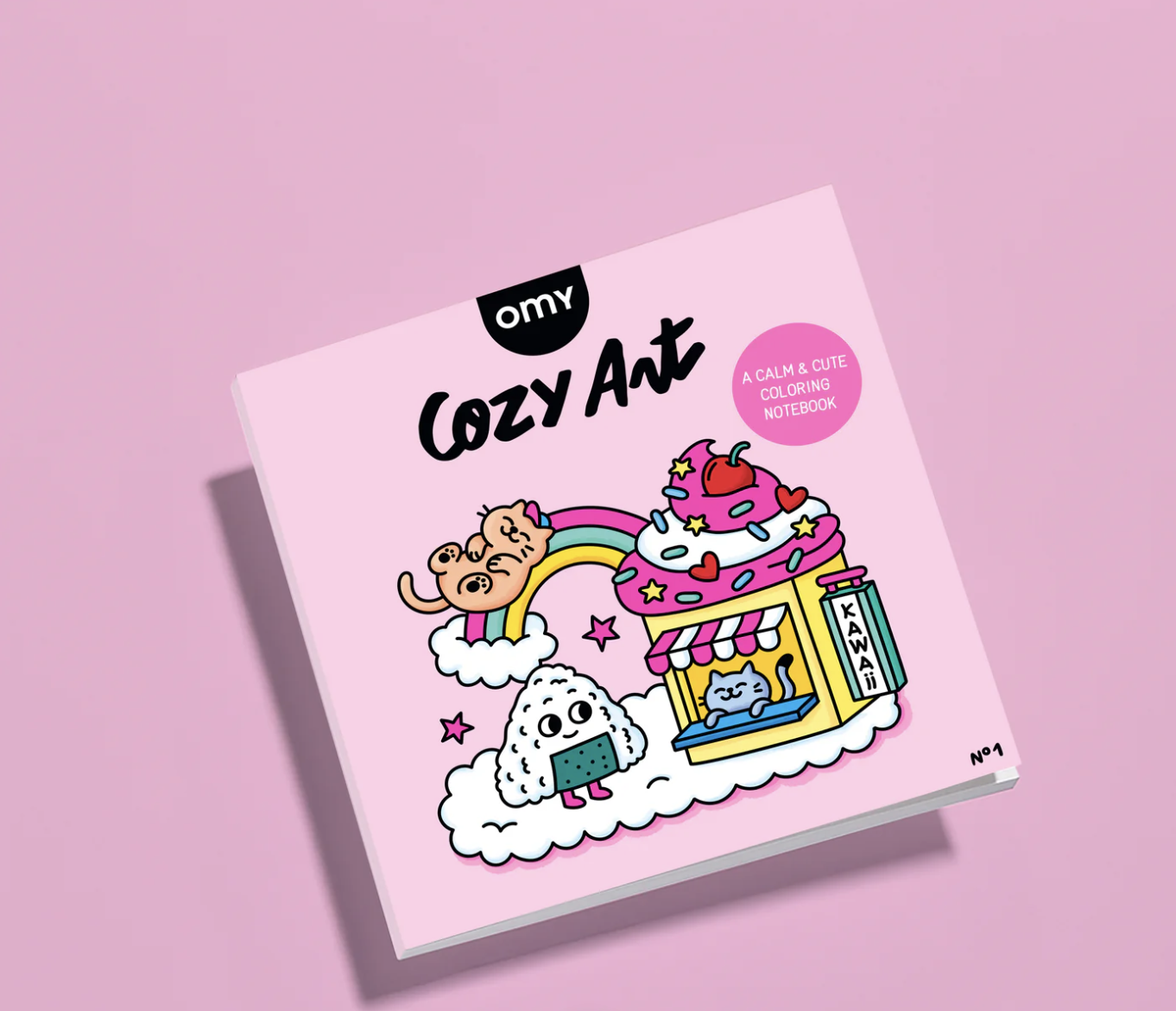 OMY Värviraamat, Kawaii