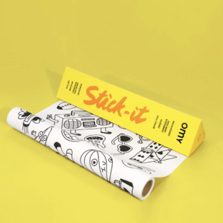 OMY Kleepitav värviplakat rullis, POP