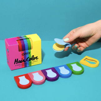 OMY Ajutised juuksekriidi pulgad