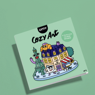 OMY Värviraamat, Paris