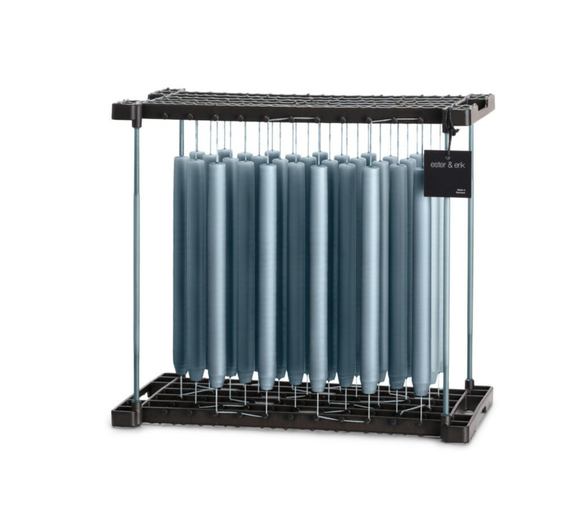 ESTER & ERIK Silinderküünal 28 cm, steel blue 2tk