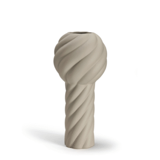 COOEE Vaas Twist pillar 34cm, Sand