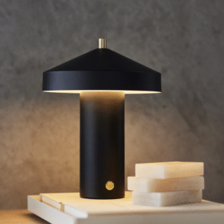 OYOY LIVING Led lamp Hatto, black