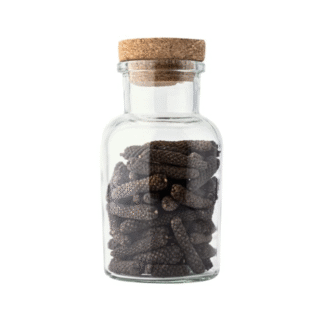 RIVSALT Jaava pikad piprad klaaspudelis