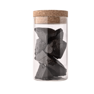 RIVSALT RAW LIQUORICE lagrits, klaaspudelis