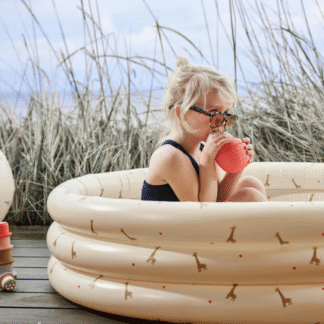 OYOY Mini kaelkirjakutega lastebassein ja rannapall