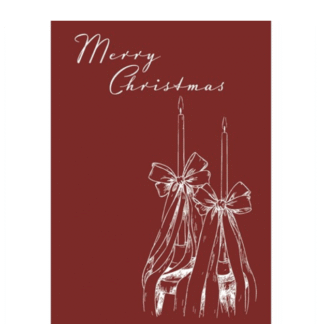 Timi of Sweden - Postkaart, Merry christmas candles