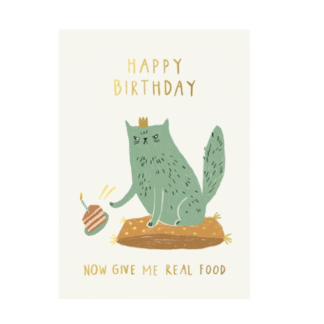 Timi of Sweden - Postkaart, Angry Cat