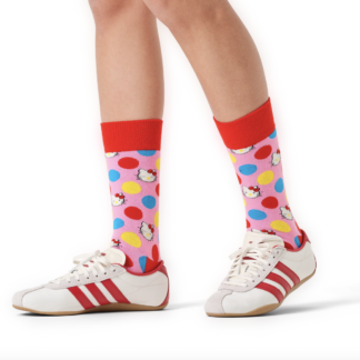 HAPPY SOCKS - Laste sokid,Hello Kitty Big Dot 4-6 aastastele